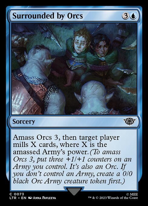 LTR: Surrounded by Orcs (Foil)