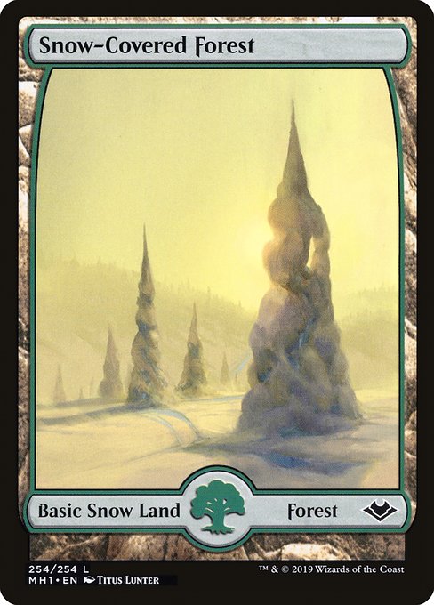 MH1: Snow-Covered Forest (Foil)