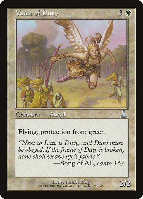 UDS: Voice of Duty (Foil)