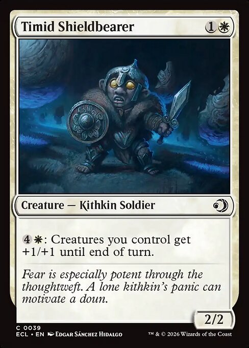 ECL: Timid Shieldbearer (Foil)