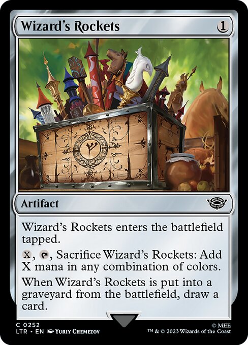 LTR: Wizard's Rockets (Foil)