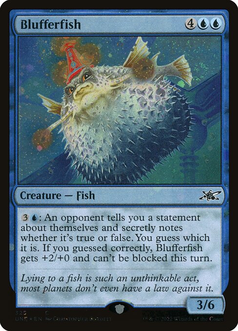 UNF: Blufferfish (Galaxy Foil)
