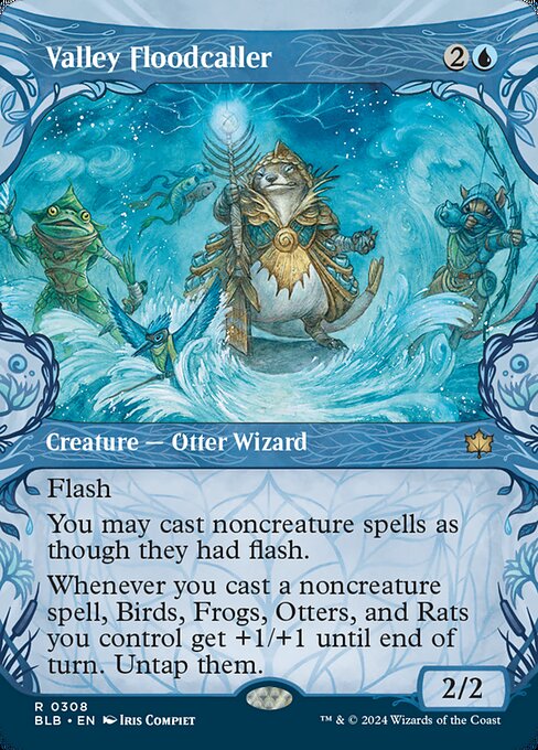 BLB: Valley Floodcaller (Showcase) (Foil)