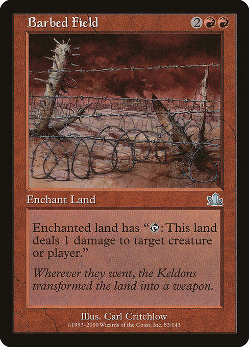 PCY: Barbed Field (Foil)