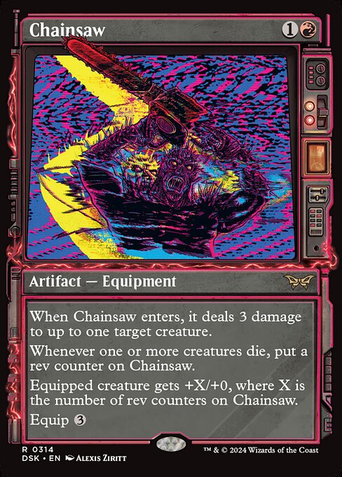 DSK: Chainsaw (Showcase) (Foil)