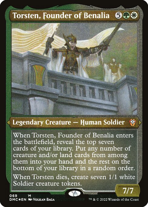 DMC: Torsten, Founder of Benalia (Foil Etched)