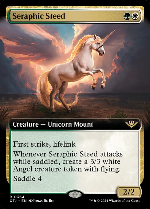 OTJ: Seraphic Steed (Extended Art) (Foil)