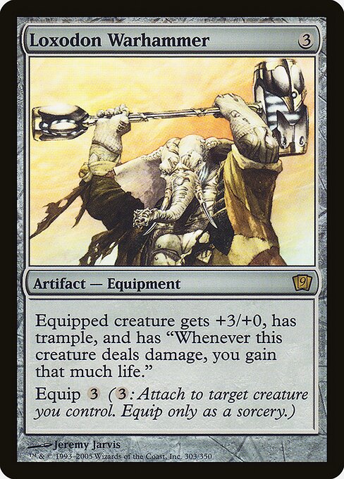 9ED: Loxodon Warhammer (Foil)