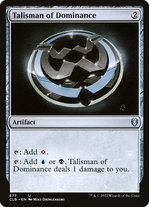 CLB: Talisman of Dominance