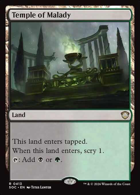 SOC: Temple of Malady