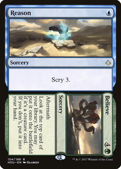 HOU: Reason // Believe (Foil)