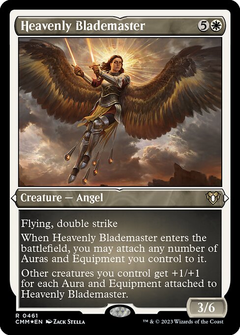 CMM: Heavenly Blademaster (Foil Etched)
