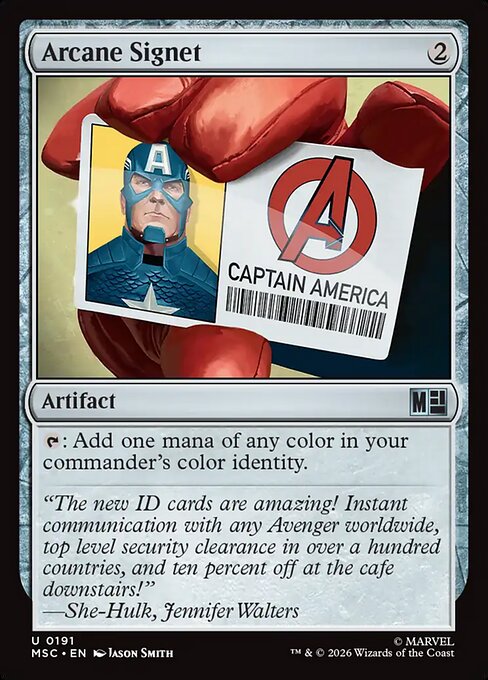 MSC: Arcane Signet (0191)