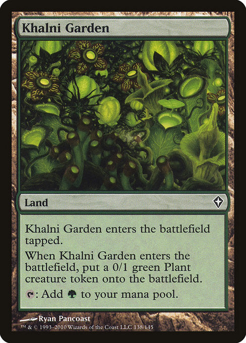 WWK: Khalni Garden (Foil)