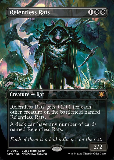 SPG: Relentless Rats (Borderless) (Foil)