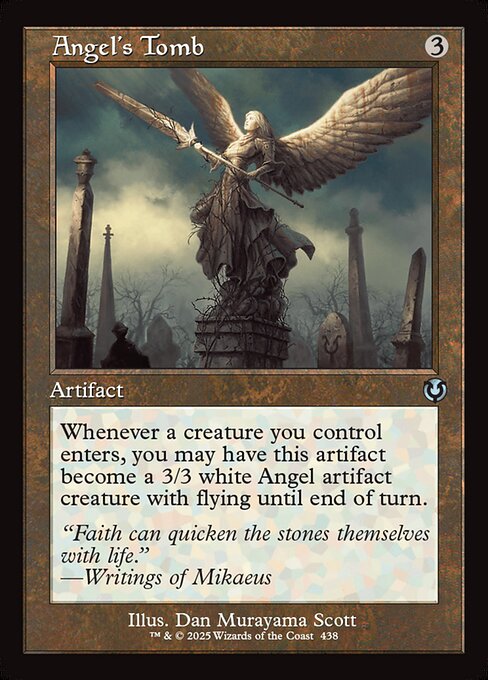 INR: Angel's Tomb (Retro Frame) (Foil)