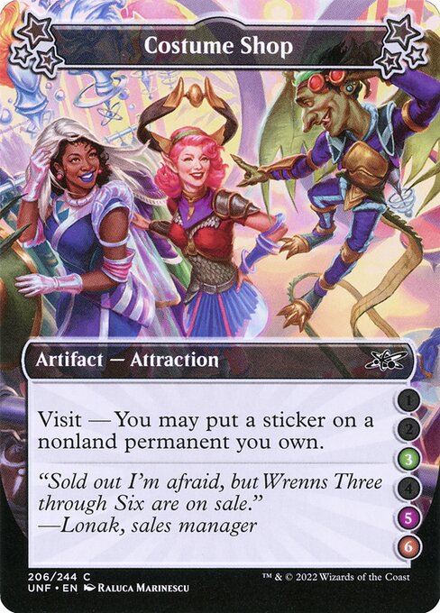 UNF: Costume Shop (3-5-6) (Foil)