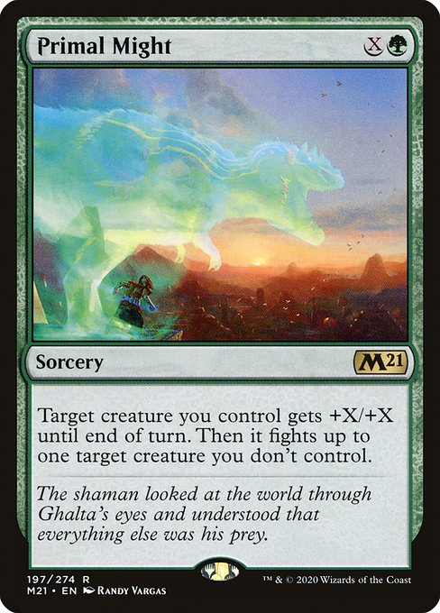 M21: Primal Might (Foil)