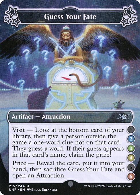 UNF: Guess Your Fate (2-3-4-6) (Foil)