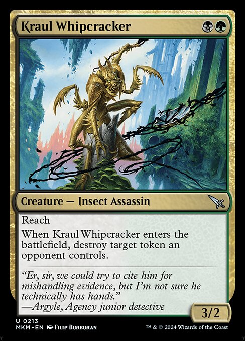 MKM: Kraul Whipcracker (b) (Foil)
