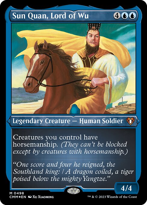 CMM: Sun Quan, Lord of Wu (Foil Etched)