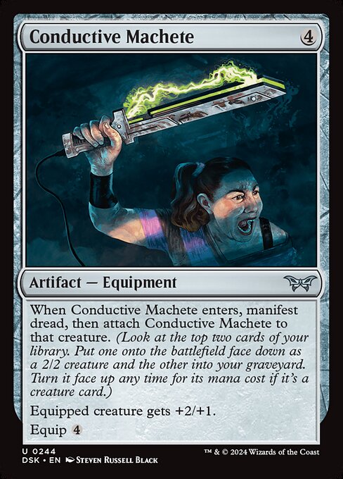 DSK: Conductive Machete (Foil)