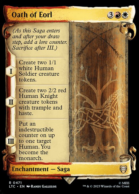 LTC: Oath of Eorl (Showcase Scrolls)