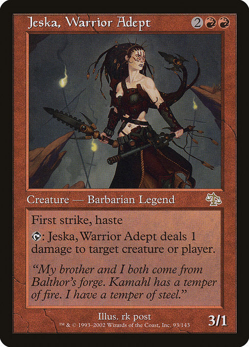 JUD: Jeska, Warrior Adept