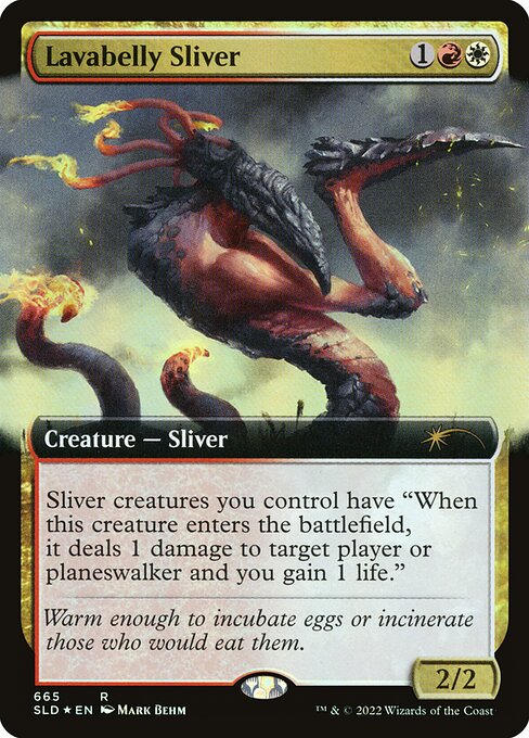 SLD: Lavabelly Sliver (Extended Art) (Foil)