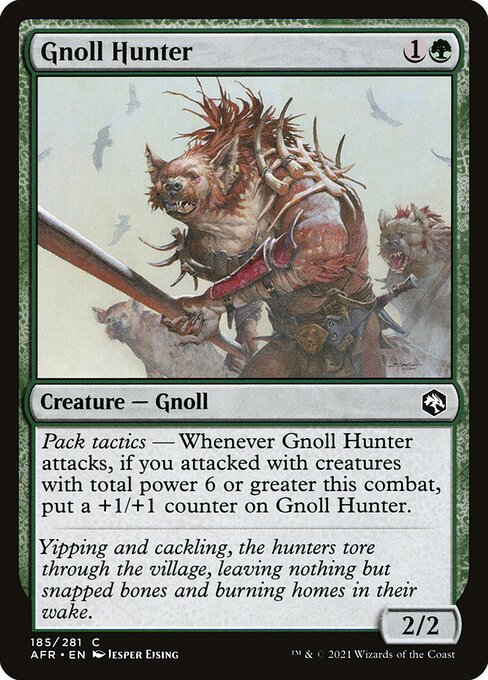 AFR: Gnoll Hunter