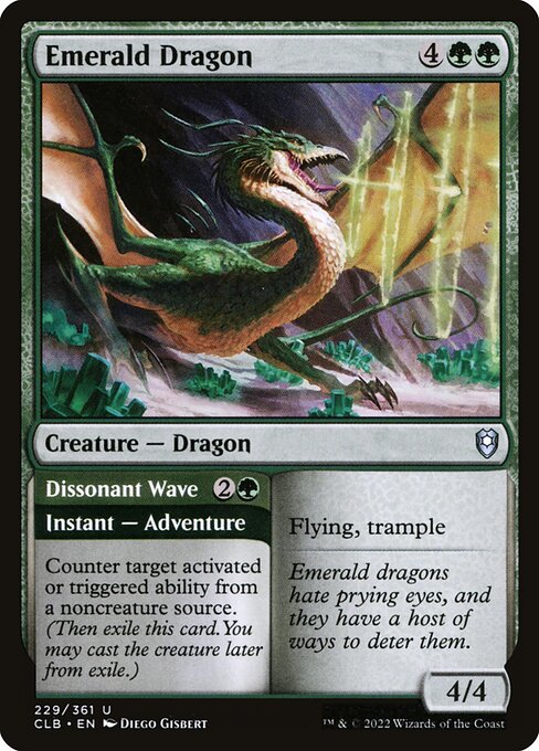 CLB: Emerald Dragon (Foil)