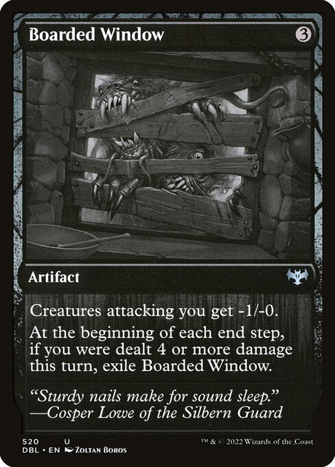 DBL: Boarded Window (Foil)