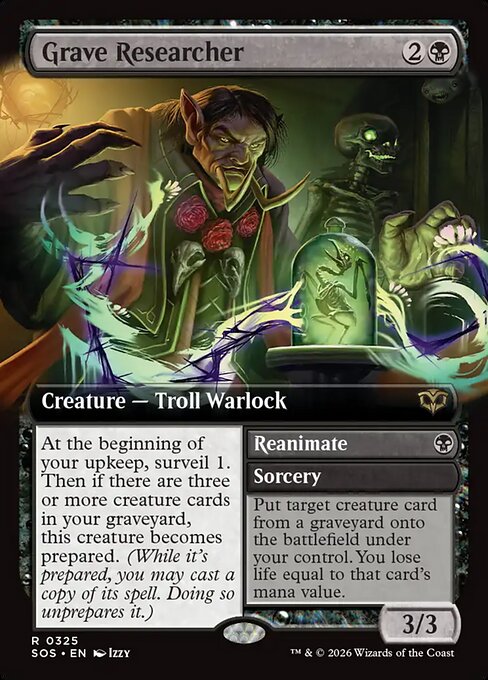 SOS: Grave Researcher (Extended Art)