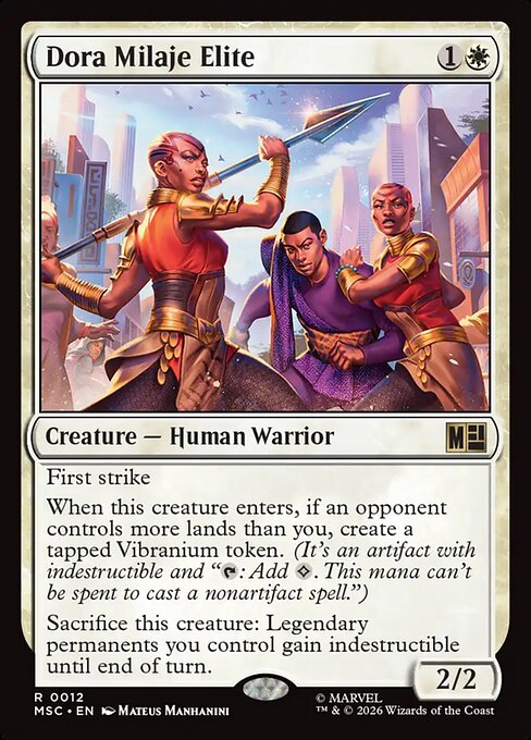 MSC: Dora Milaje Elite