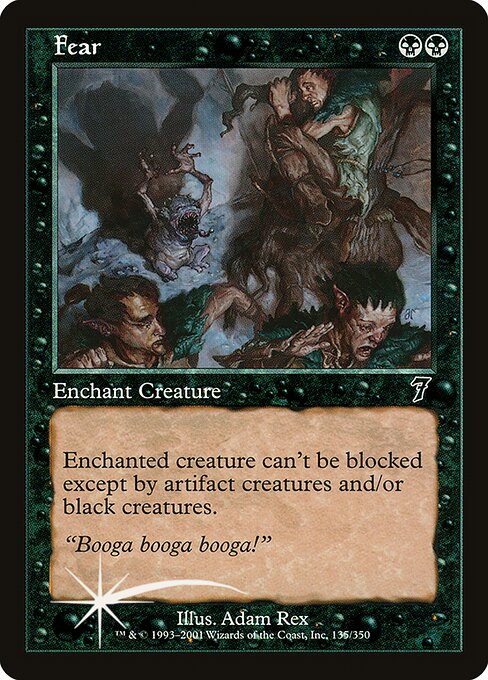 7ED: Fear (Foil)