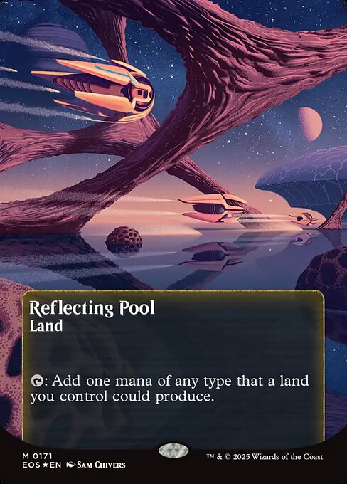 EOS: Reflecting Pool (0171) (Borderless) (Galaxy Foil)