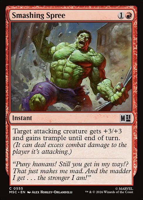 MSC: Smashing Spree