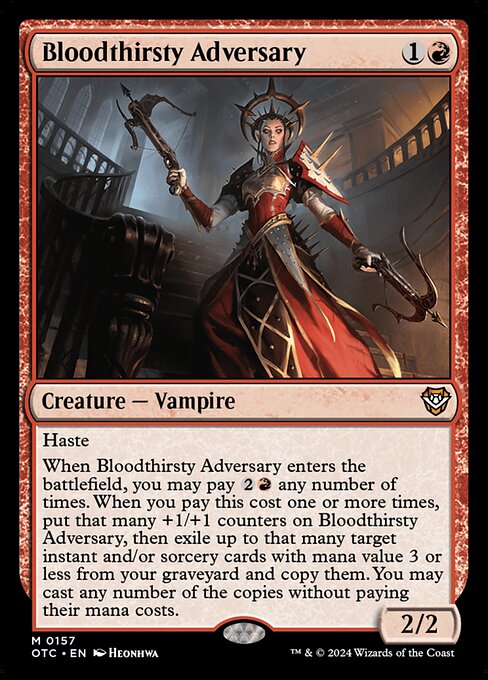 OTC: Bloodthirsty Adversary