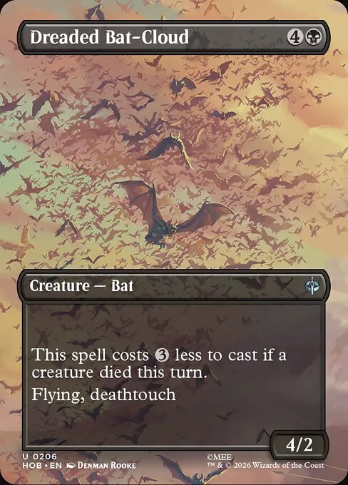 HOB: Dreaded Bat-Cloud (Borderless)