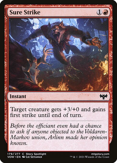 VOW: Sure Strike (Foil)