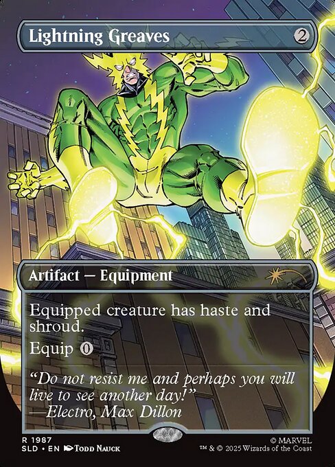 SLD: Lightning Greaves (1987)