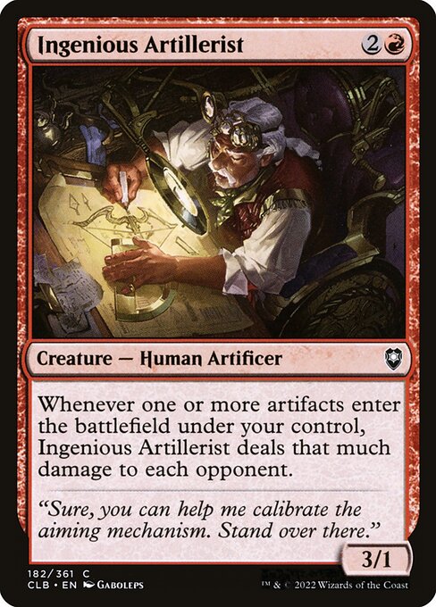 CLB: Ingenious Artillerist (Foil)