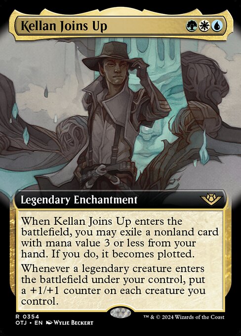 OTJ: Kellan Joins Up (Extended Art) (Foil)