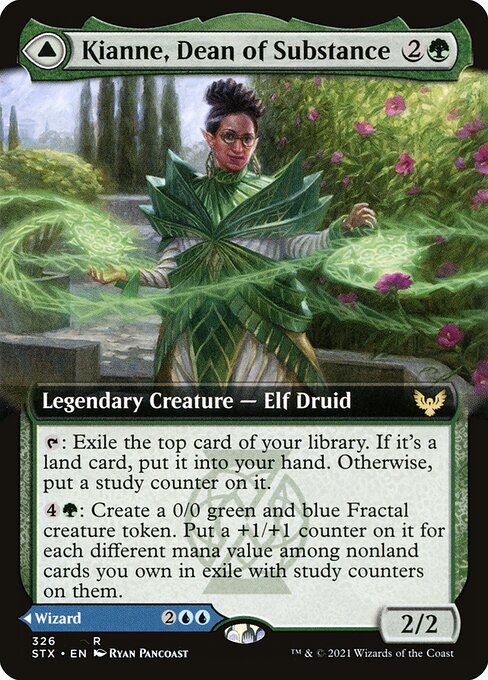 STX: Kianne, Dean of Substance (Extended Art) (Foil)