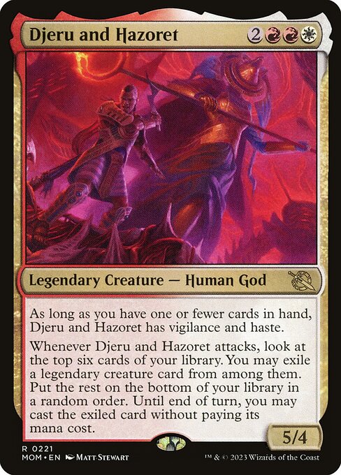 MOM: Djeru and Hazoret (Foil)