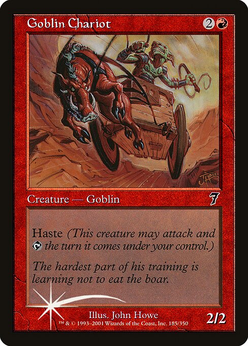 7ED: Goblin Chariot (Foil)