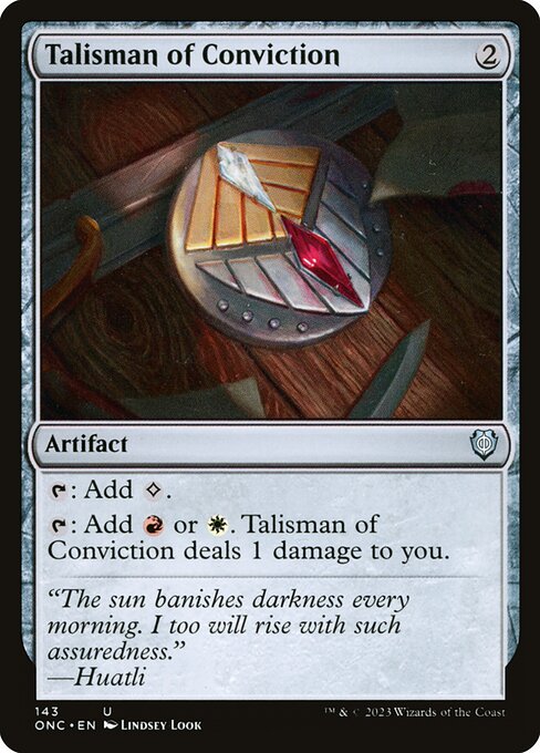 ONC: Talisman of Conviction