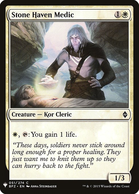 PLST: Stone Haven Medic