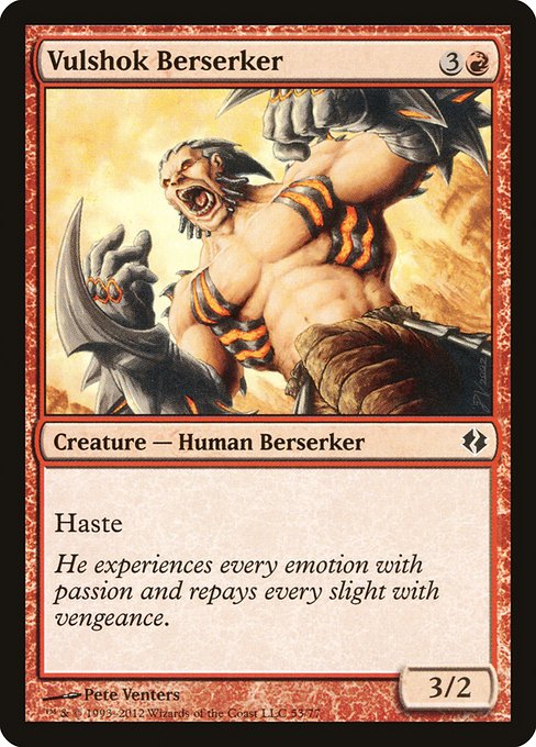 DDI: Vulshok Berserker