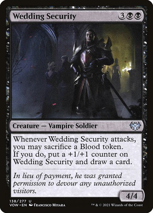 VOW: Wedding Security (Foil)
